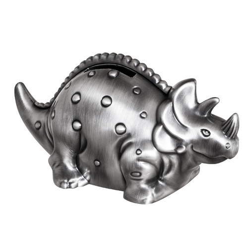 The Russell Collection Money Bank 14cm Triceratops, HI BTRP