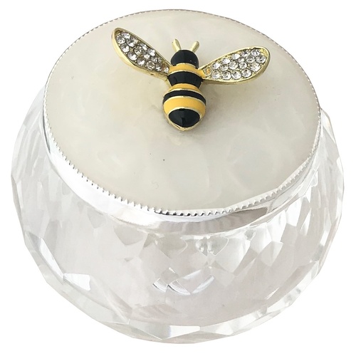 Russell Collection Jewellery Box 6cm Bee, Whitehill HR ECLOVIS