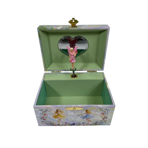 The Russell Collection Musical Jewellery Box 15x11cm Fairy, HR 50262JK