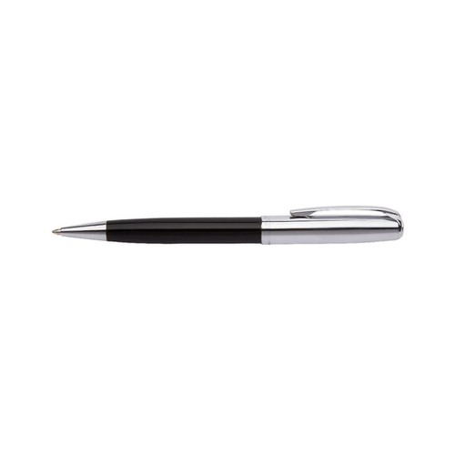 The Russell Collection Pen Classic Silver with Black Enamel, HS P7