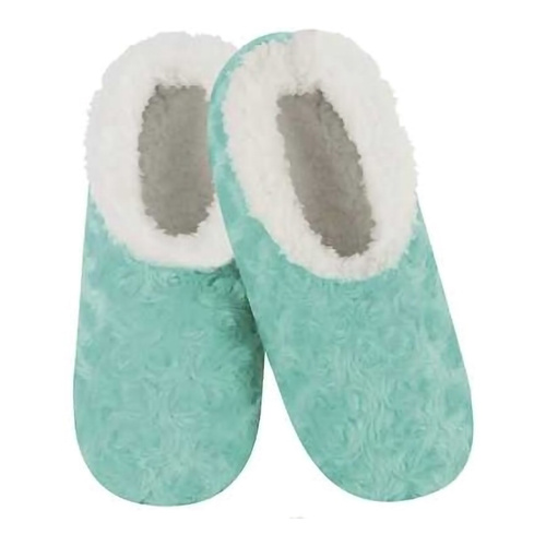 Slumbies Women's Winter Slippers Large - SPRING (Teal) SLUWSB03