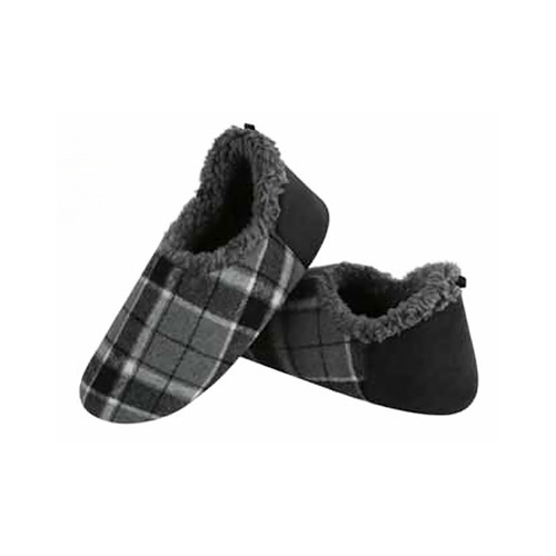 Slumbies Winter Slippers Men's Extra Large - Alpine Plaids Grey, Sunbird SLUMAP04