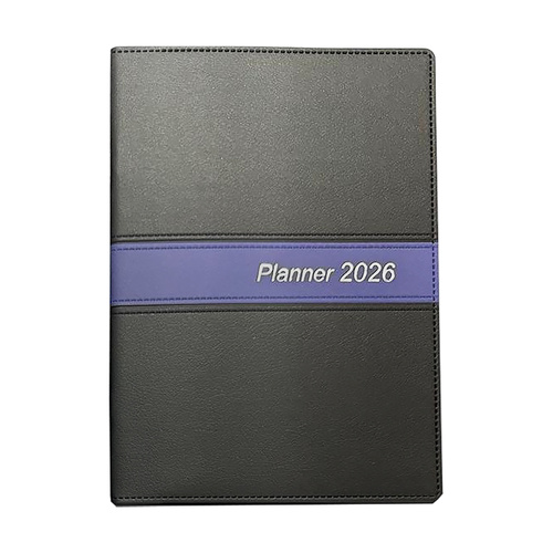 Centurion 2026 Planner A4 Month to View Purple, Sunbird Y-DCD-P4007