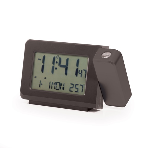 isGift Maverick Desktop Projector Clock 13x8cm Black, IMA0063