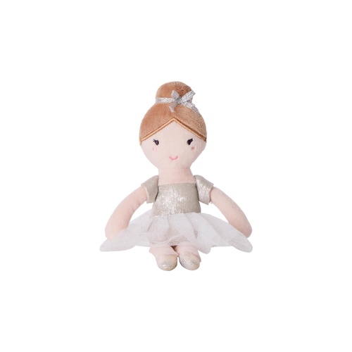 Clara & Friends Plush Doll 22cm Isabella Silver, CF89956