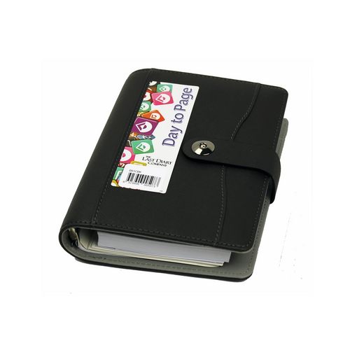 2026 Diary Nicholls B6 Mini Week to View Clip Black Last Diary Company B67CBK
