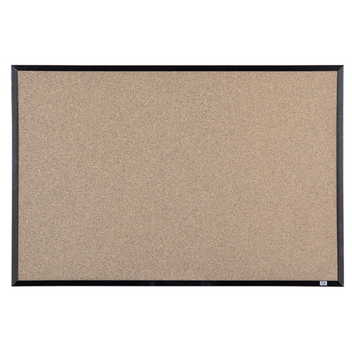 Quartet Corkboard Black Frame 450x600mm QTNNCB0456