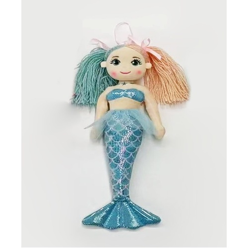 Huggable Toys Aquarium Plush 45cm Mermaid Sandy, OImer-San