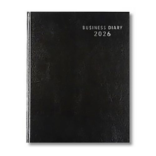 2026 Diary Business A4 Day to Page Black, OzCorp D932