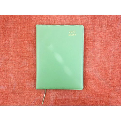 2027 Diary OzCorp Contempo A4 Week to View Olive, CA4SW4227