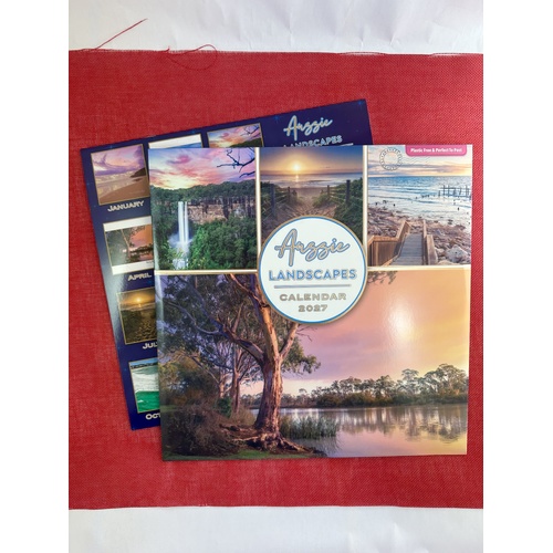 2027 Calendar OzCorp Australian Landscapes Square Wall, CAL223