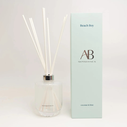 Aromabotanical Reed Diffuser 400mL Beach Boy Coconut & Lime, AB-DF-400-BOY