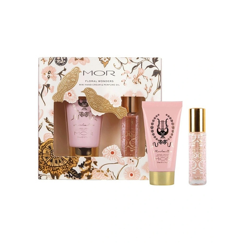 MOR Gift Set Floral Wonders Mini Hand Cream & Perfume Oil, GP473