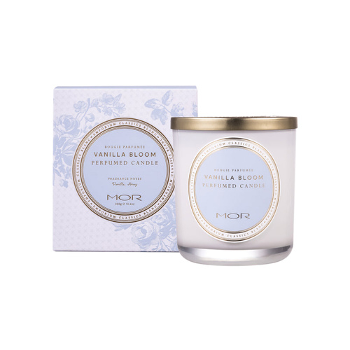 MOR Vanilla Bloom Perfumed Candle 380g Luxury Home Fragrance Scented Candle EMFC11