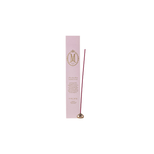 MOR Marshmallow Incense Sticks, 30 Sticks with Brass Holder, Luxury Home Fragrance MA57