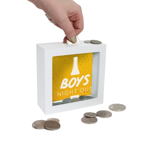 Splosh Mini Change Money Box - Boys Night Out - Gift Present