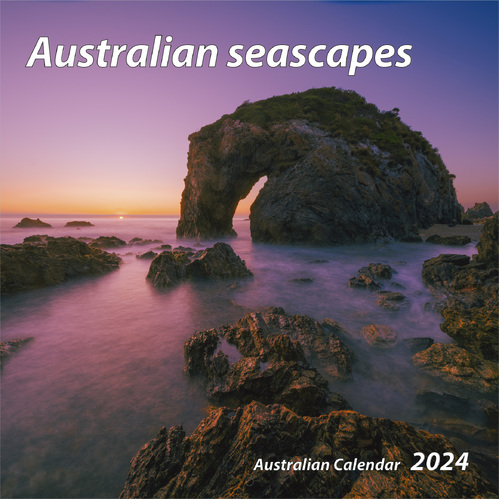 2024 Calendar Australian Seascapes Square Wall by New Millennium Images