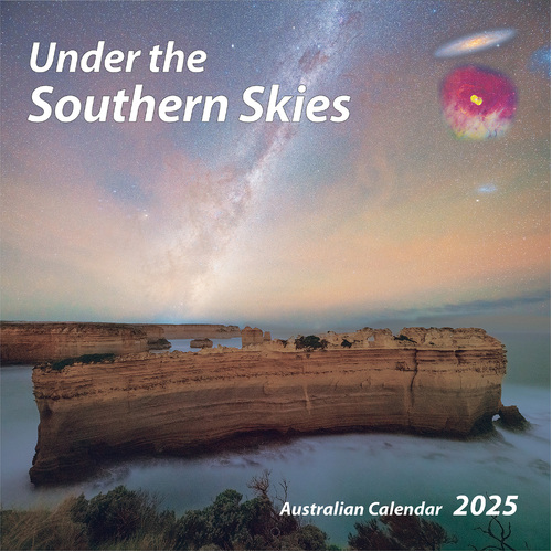 2025 Calendar Under The Southern Skies Square Wall by New Millennium Images