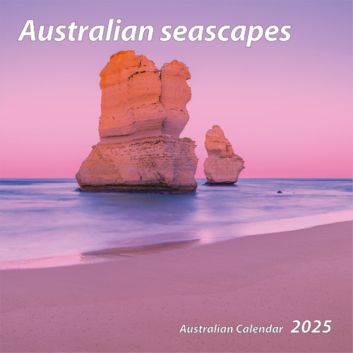 2025 Calendar Australian Seascapes Square Wall by New Millennium Images