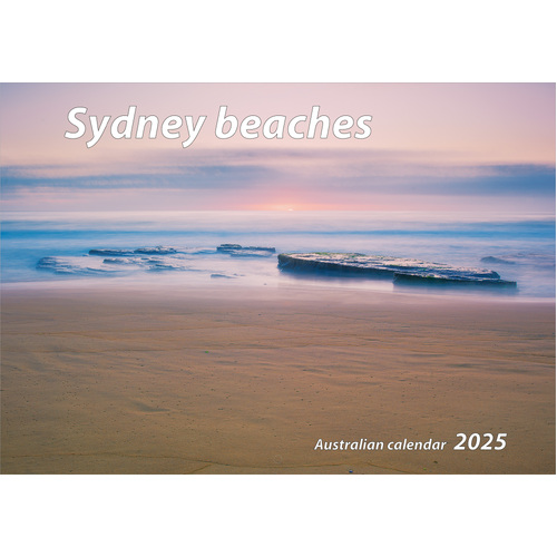 2025 Calendar Sydney Beaches Horizontal Wall by New Millennium Images