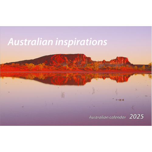 2025 Calendar Australian Inspirations Desktop Spiral by New Millennium Images
