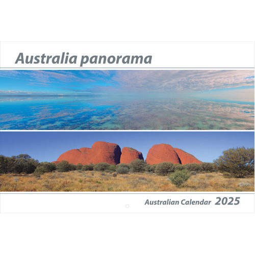 2025 Calendar Australia Panorama Large Wall Spiral by New Millennium Images