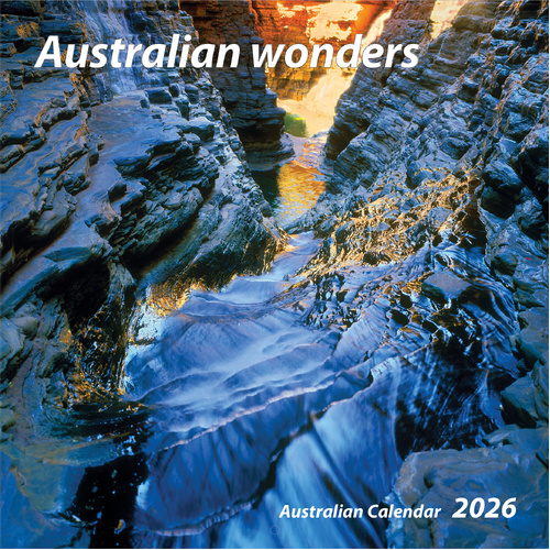 2026 Calendar Australian Wonders Square Wall