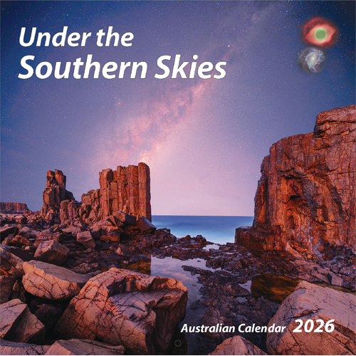 2026 Calendar Under The Southern Skies Square Wall