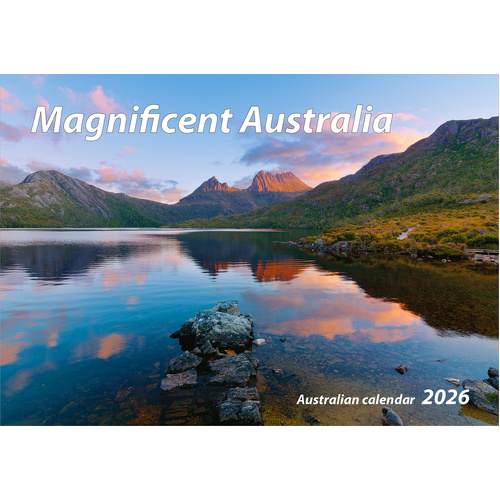 2026 Calendar Magnificent Australia Horizontal Wall