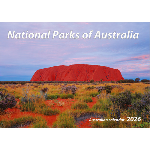 2026 Calendar National Parks of Australia Horizontal Wall