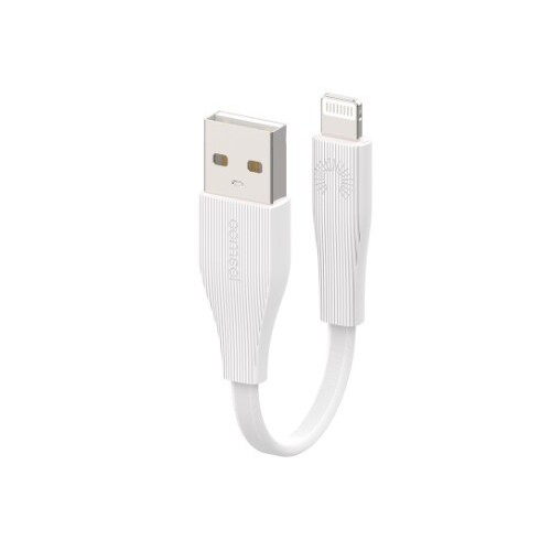 10cm USBA to Lightning Cable - White