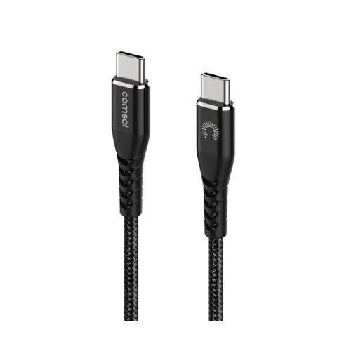 1.2m USBC/USBC Cable Reinforced -Black