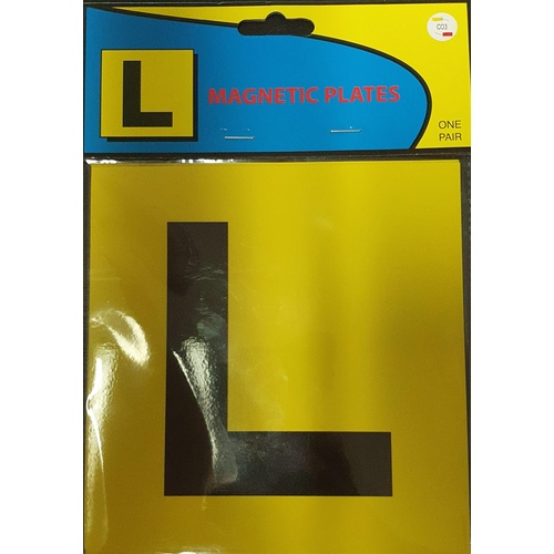 Magnetic L Plates - One Pair