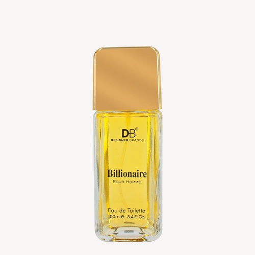 DB Designer Brands Fragrance 100mL Billionaire for Men Eau de Parfum, FMA120