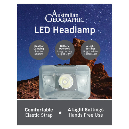 Australian Geographic LED Headlamp