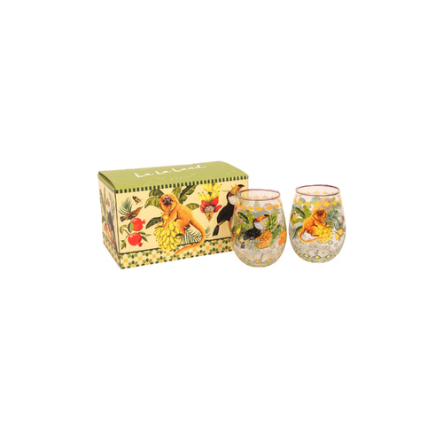 La La Land Tumbler 620mL Brazilian Summer Set of 2, GS-LL28