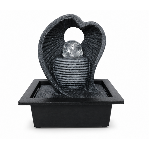 EwaterFeatures Water Fountain 26cm Stony Tree, Home Office Garden Decor, EWF52775