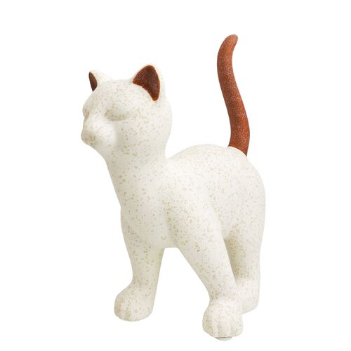 Ornament Standing Cat 19cm Terracotta by Urban Products UH016584 Cute Home Decor