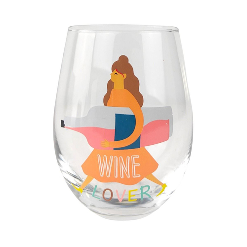 Stemless Wine Glass Wine Lover by Urban Products UP116055