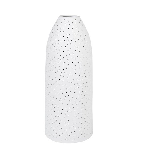 Amalfi Salma Porcelain Table Lamp 40cm White, isAlbi AMTL60