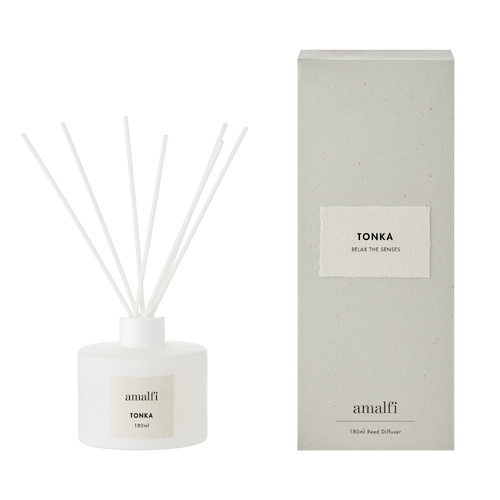 Amalfi Reed Diffuser 180mL Tonka White, F5100104