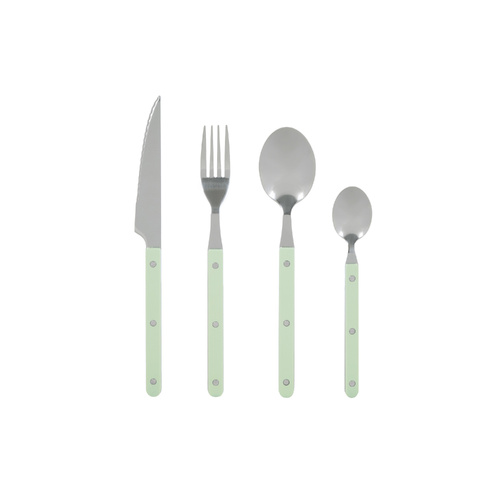 Davis & Waddell Saltara Cutlery Set 16-Piece Stainless Steel Mint Green, G0000943