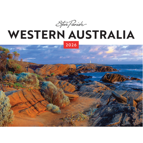 2026 Calendar Steve Parish Western Australia Horizontal Wall, BrownTrout A05616