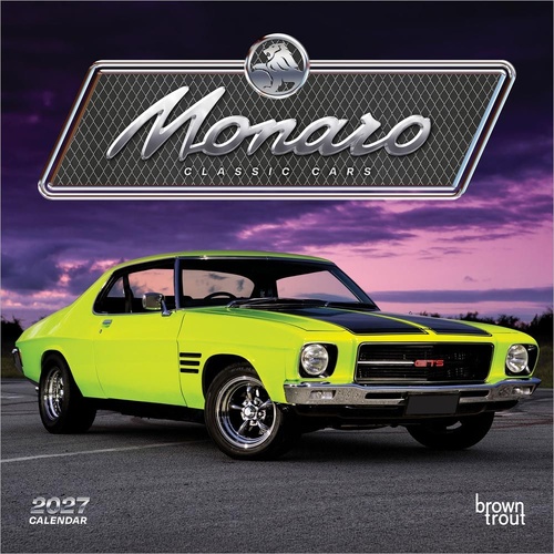 2027 Calendar Classic Monaros Square Wall, Browntrout A07160