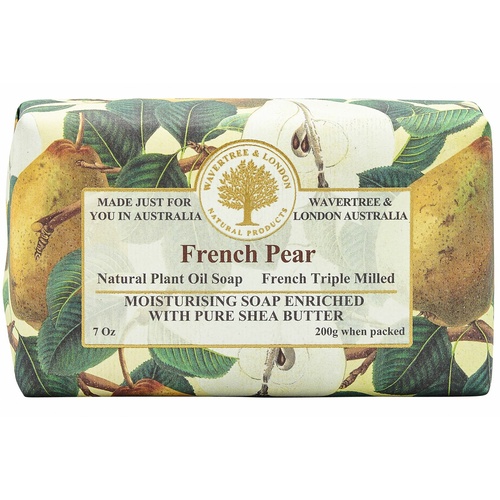 Wavertree & London Soap Bars - French Pear 200g