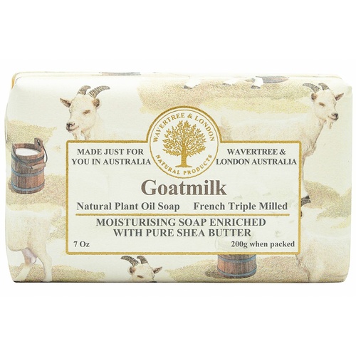 Wavertree & London Soap Bars - Goatsmilk 200g