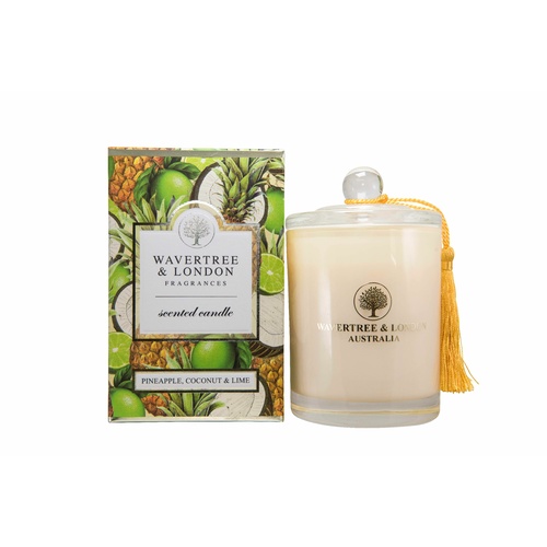 Wavertree & London Scented Candle - Pineapple, Coconut & Lime