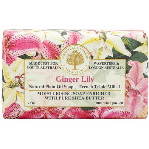Wavertree & London Soap Bars - Ginger Lily 200g
