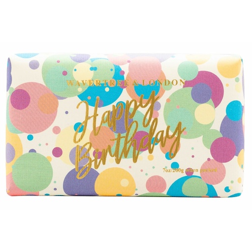 Wavertree & London Soap Bars - Happy Birthday French Pear 200g