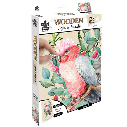 Puzzle Master Wooden Jigsaw Puzzle 128 Piece Galah